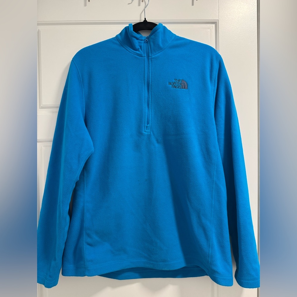 The North Face Men’s Fleece Pullover — Vibrant Blue | Size M